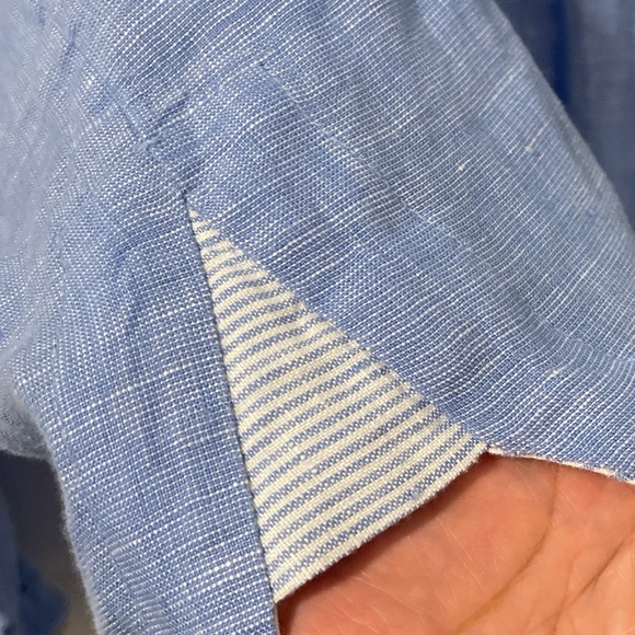 Lou & Grey Linen Tunic Hoodie with Rope Accent - Picture 7 of 10